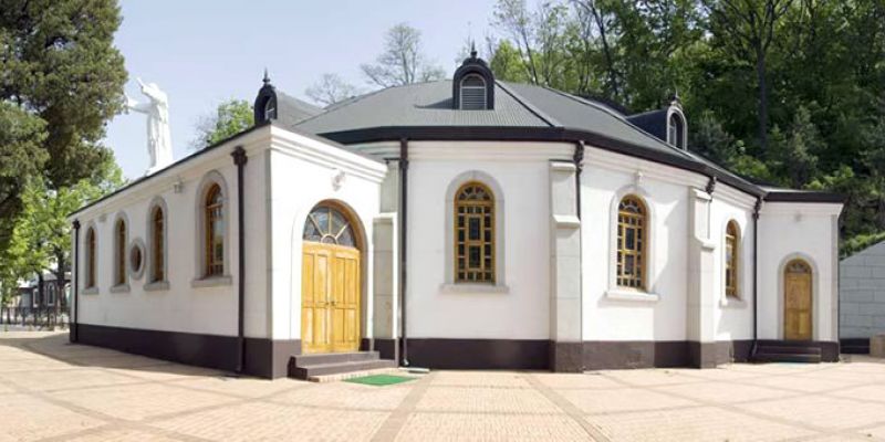 Soyangro Catholic Church in Chunchon, South Korea