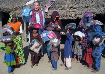 Columban Fr. Daniel O'Connor and friends